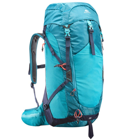 30 LITRE MOUNTAIN HIKING BACKPACK - BLUE